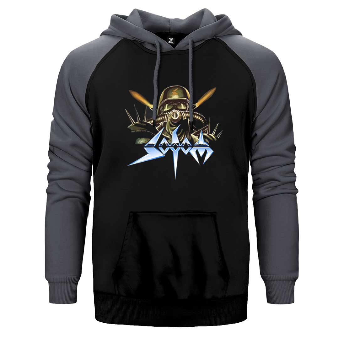 Sodom The Gelsenkirchen Çift Renk Reglan Kol Sweatshirt / Hoodie