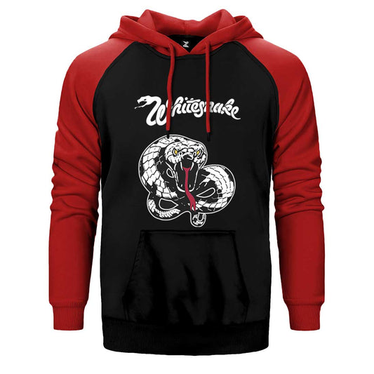 Whitesnake Trouble Çift Renk Reglan Kol Sweatshirt / Hoodie