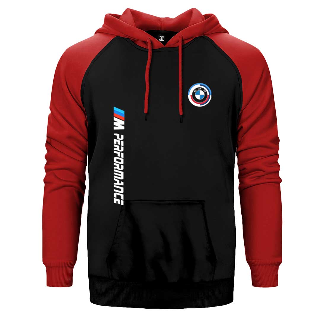 Bmw Performance New Çift Renk Reglan Kol Sweatshirt / Hoodie