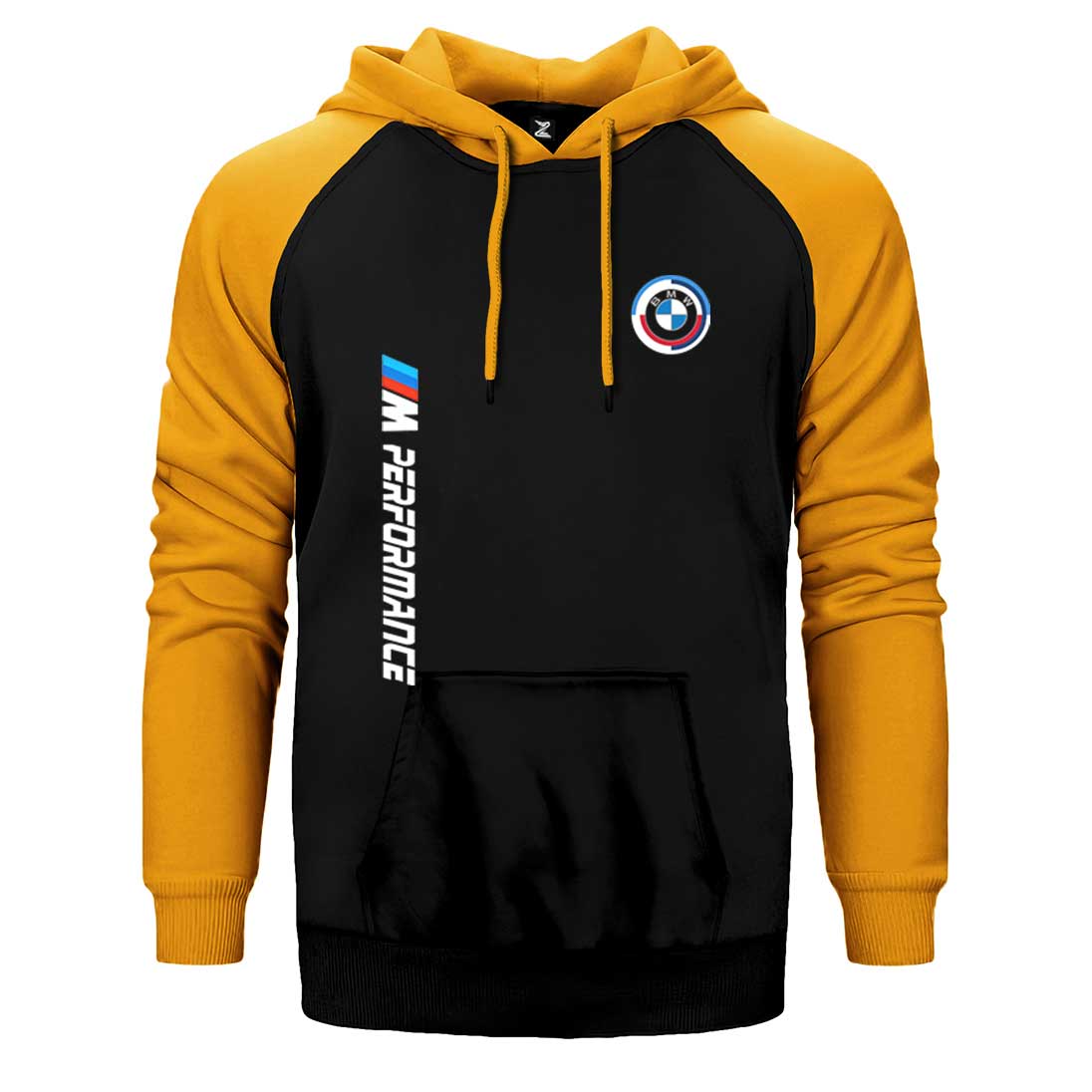 Bmw Performance New Çift Renk Reglan Kol Sweatshirt / Hoodie