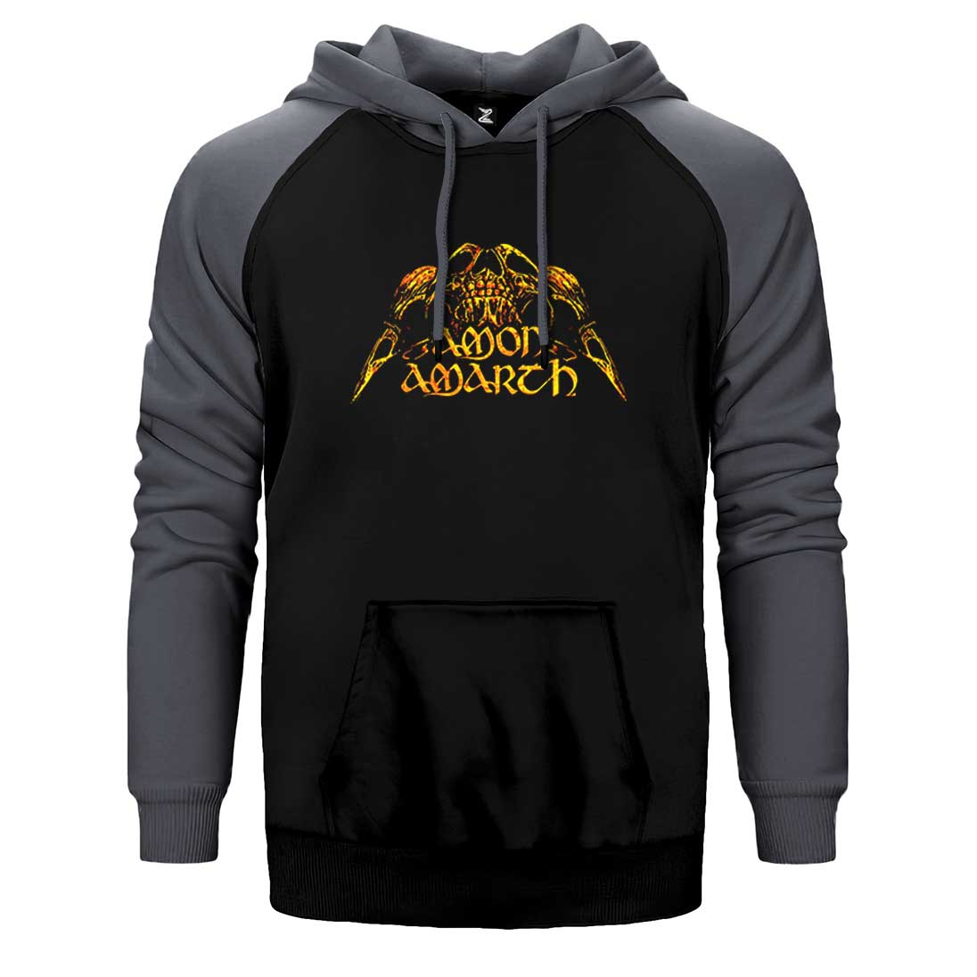 Amon Amarth Guardians Of Asgard Çift Renk Reglan Kol Sweatshirt / Hoodie