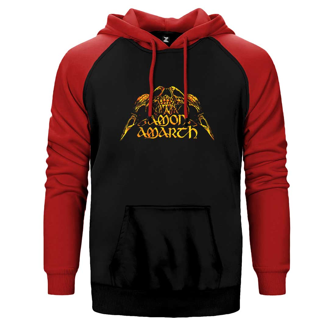 Amon Amarth Guardians Of Asgard Çift Renk Reglan Kol Sweatshirt / Hoodie