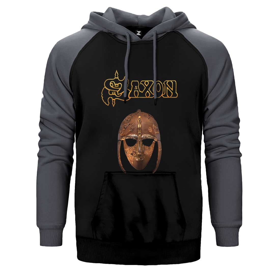 Saxon Killing Ground Çift Renk Reglan Kol Sweatshirt / Hoodie