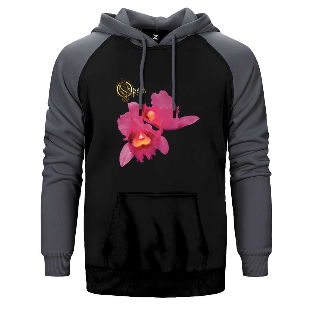 Opeth Orchid Çift Renk Reglan Kol Sweatshirt / Hoodie