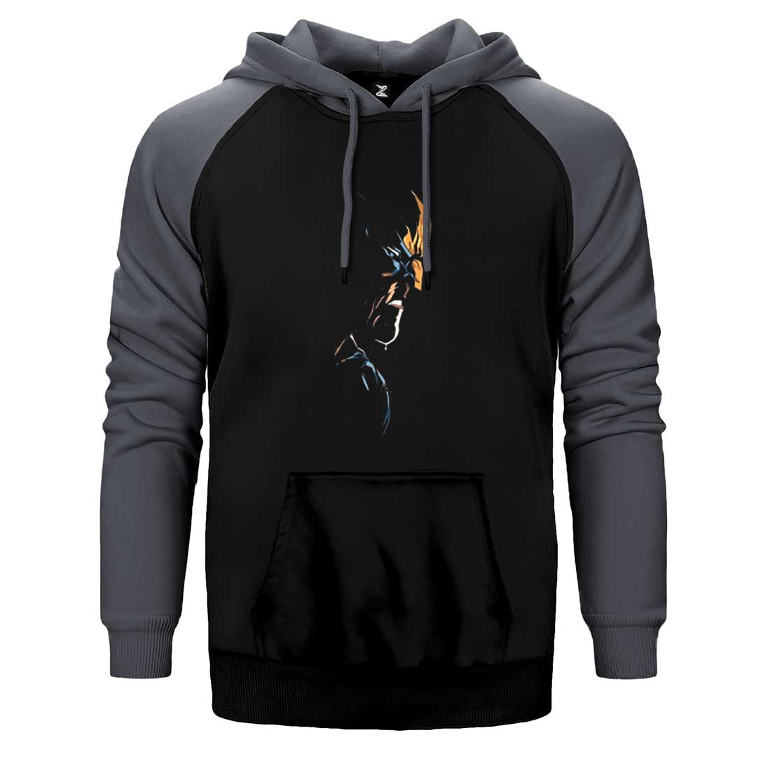Wolverine Siluet Çift Renk Reglan Kol Sweatshirt / Hoodie