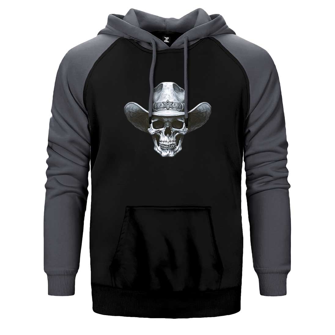 Kovboy Silver Çift Renk Reglan Kol Sweatshirt / Hoodie