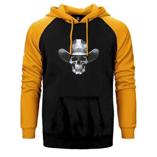 Kovboy Silver Çift Renk Reglan Kol Sweatshirt / Hoodie