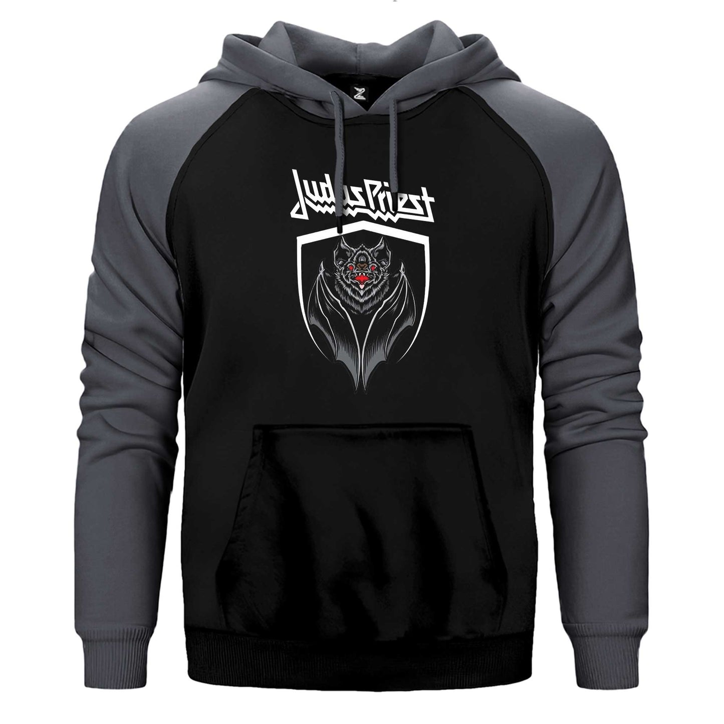 Judas Priest Bat Çift Renk Reglan Kol Sweatshirt / Hoodie