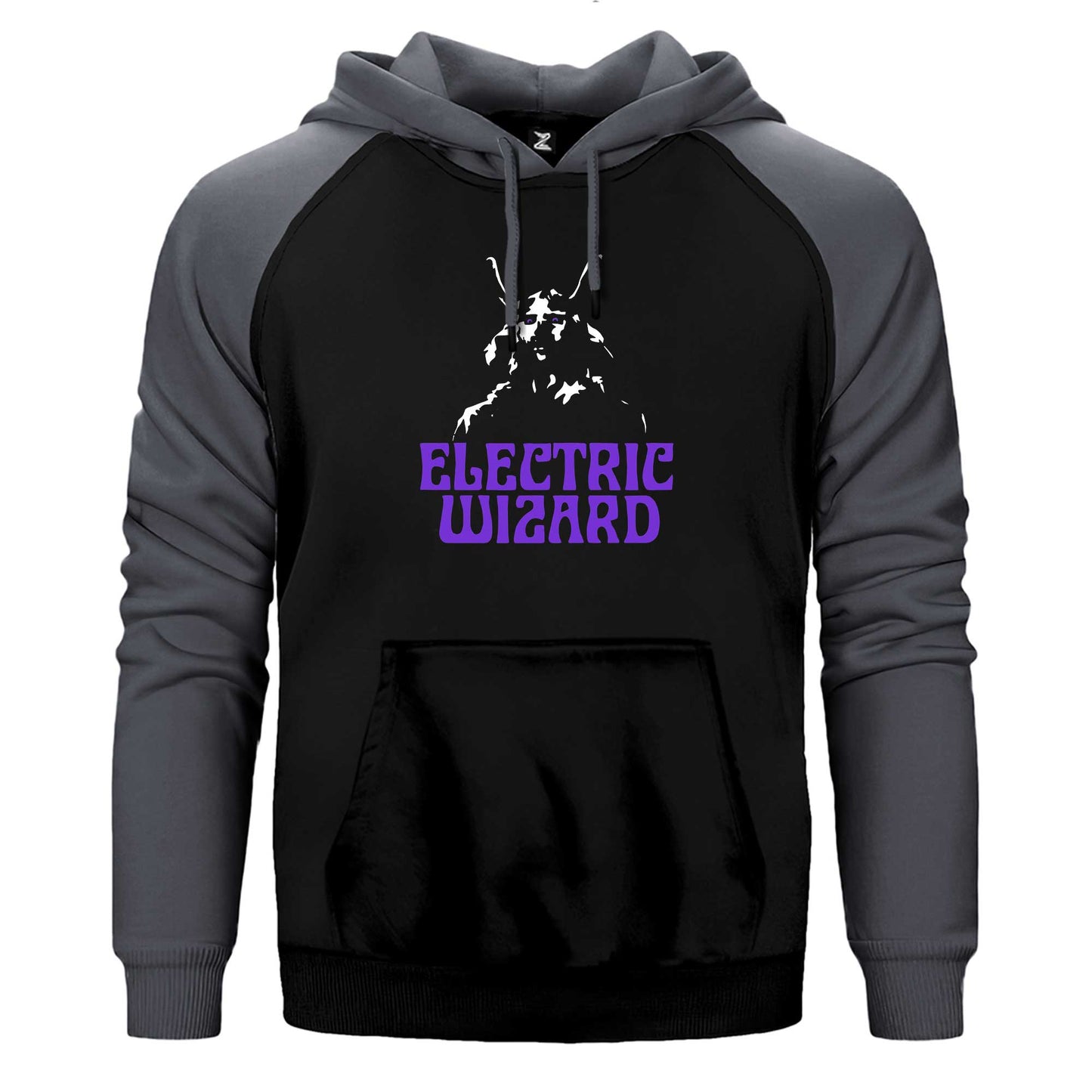 Electric Wizard Çift Renk Reglan Kol Sweatshirt / Hoodie