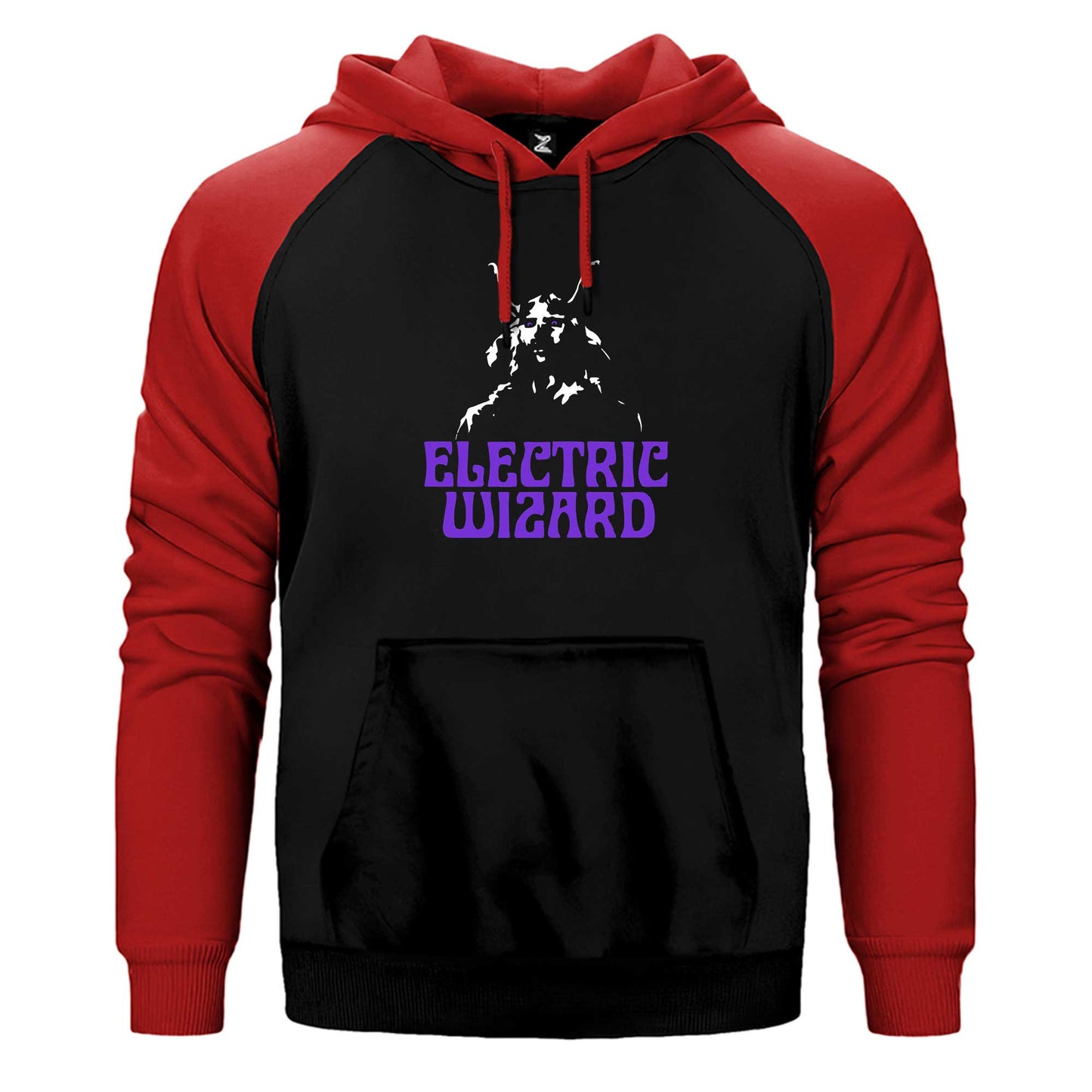 Electric Wizard Çift Renk Reglan Kol Sweatshirt / Hoodie