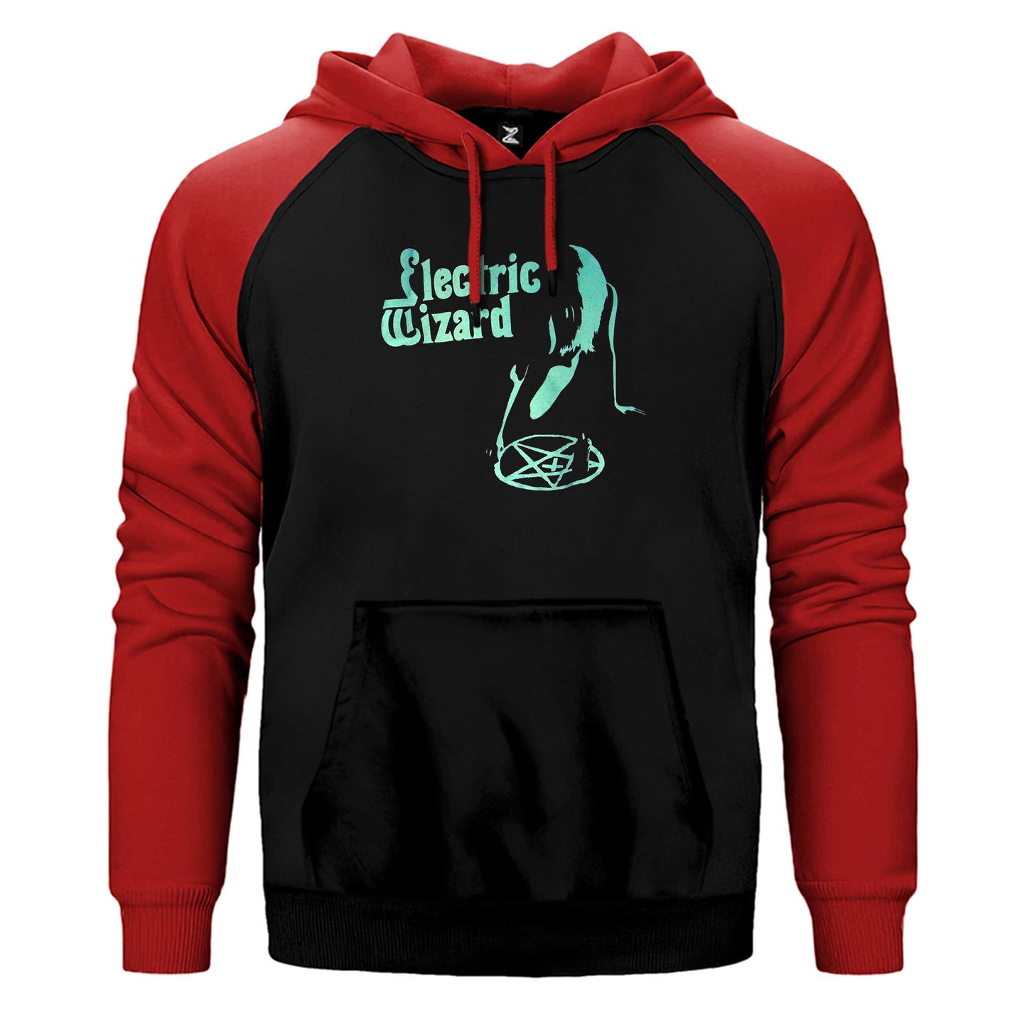 Electric Wizard Vinum Sabbathi Çift Renk Reglan Kol Sweatshirt / Hoodie