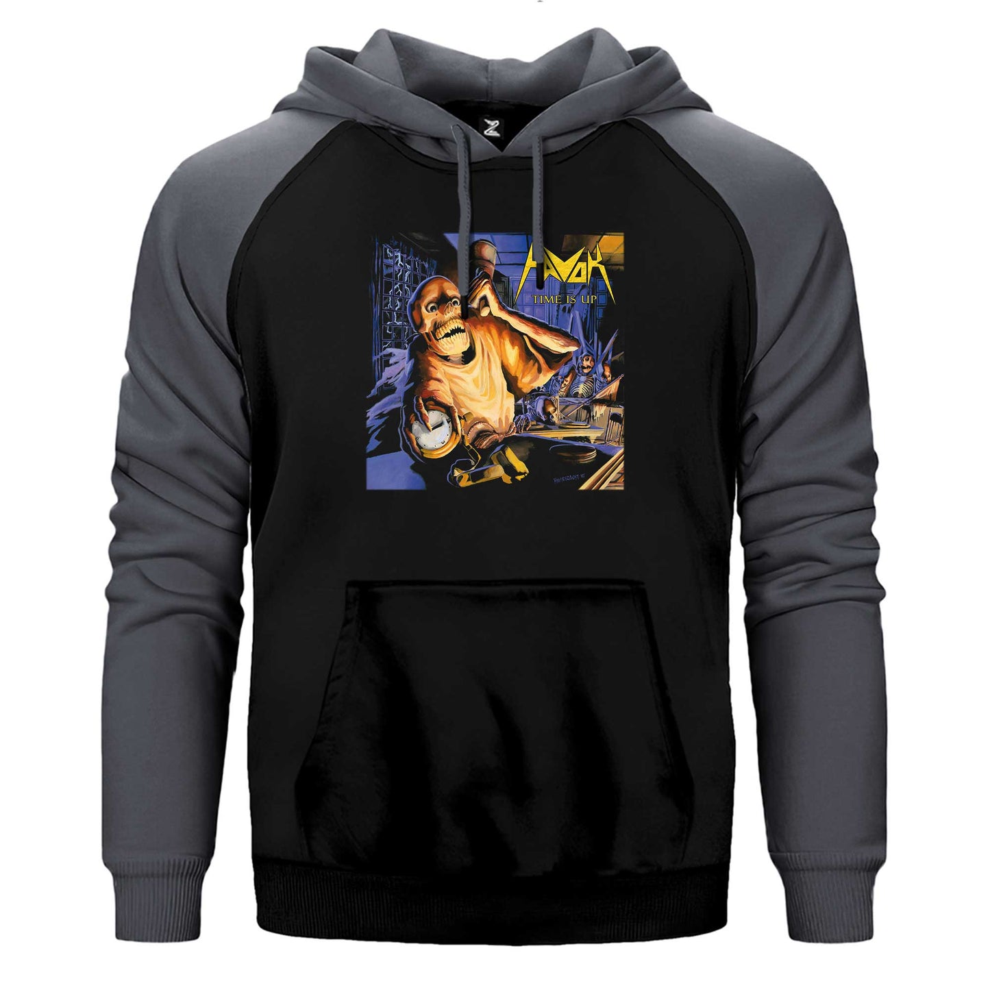 Havok Time Is Up Çift Renk Reglan Kol Sweatshirt / Hoodie
