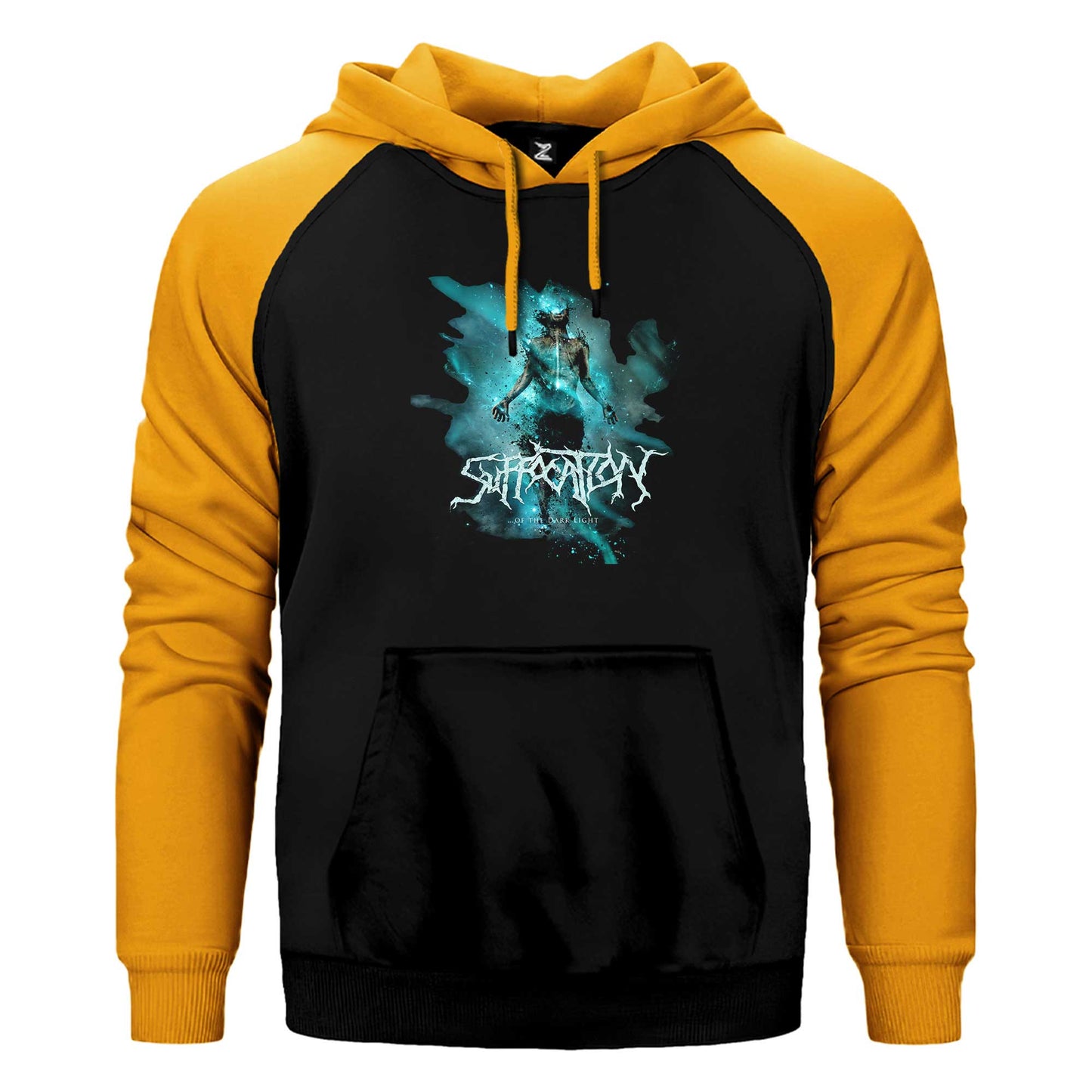 Suffacation Of The Dark Light Çift Renk Reglan Kol Sweatshirt / Hoodie