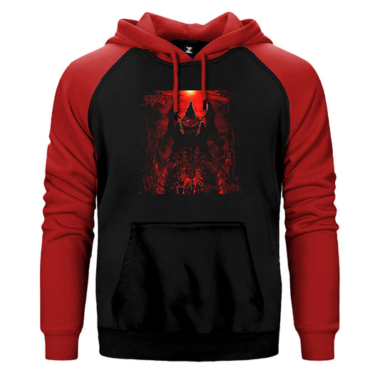 Suffocation Blood Dath Çift Renk Reglan Kol Sweatshirt / Hoodie