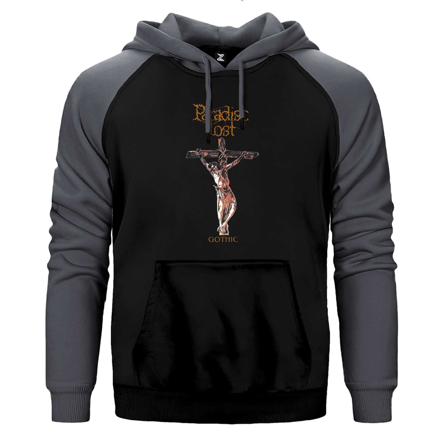 Paradise Lost Gothic Çift Renk Reglan Kol Sweatshirt / Hoodie
