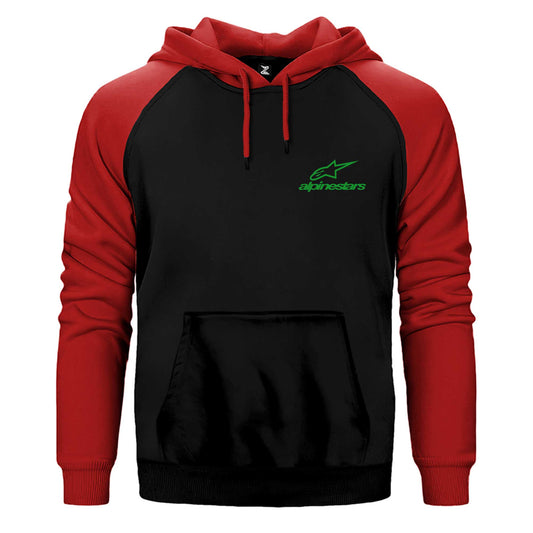 Alpinestars Logo Çift Renk Reglan Kol Sweatshirt / Hoodie