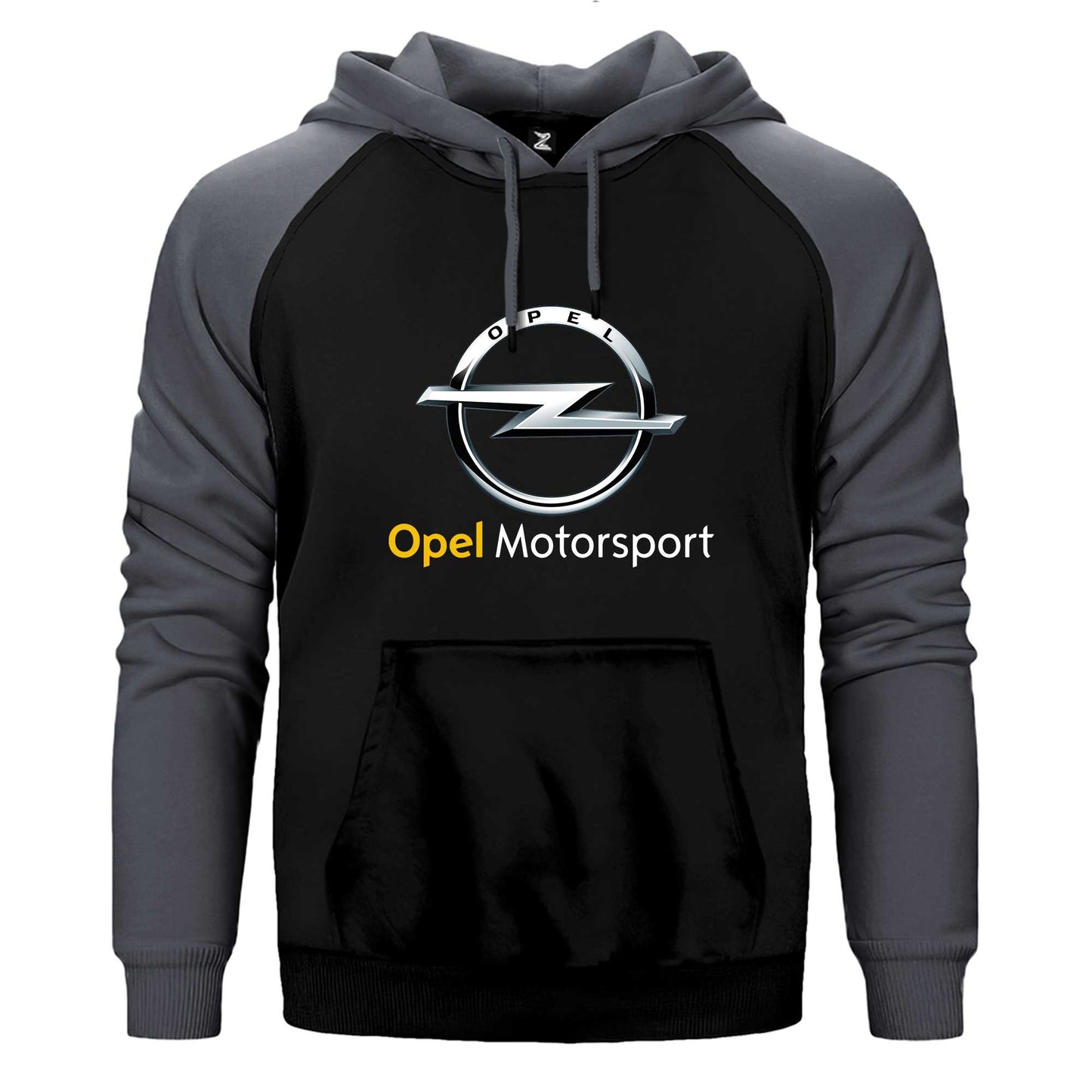Opel Motorsport Çift Renk Reglan Kol Sweatshirt / Hoodie