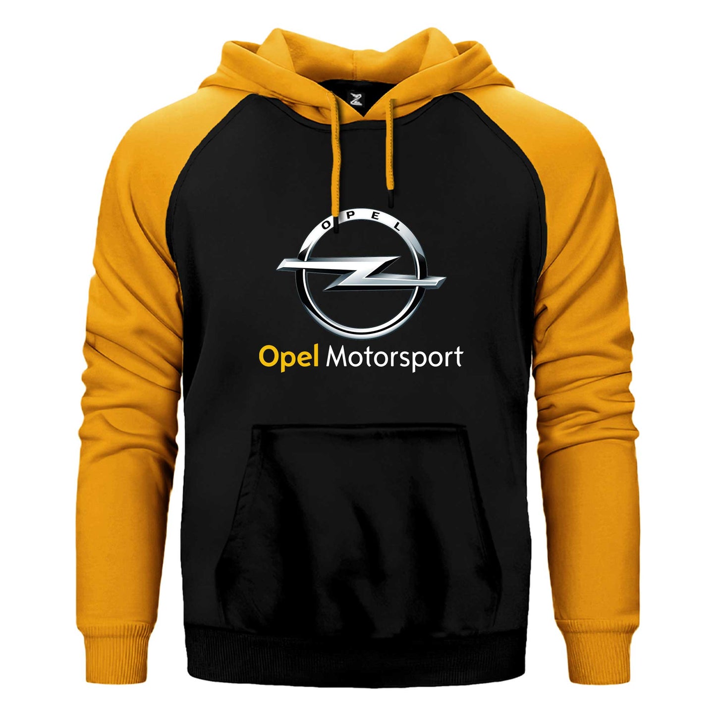 Opel Motorsport Çift Renk Reglan Kol Sweatshirt / Hoodie