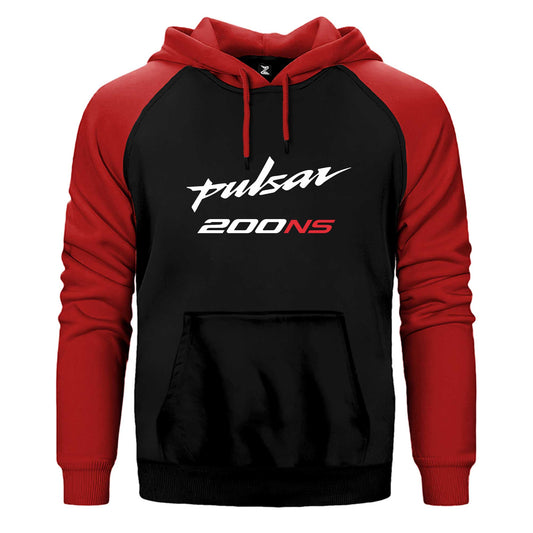 Pulsar NS200 Text Çift Renk Reglan Kol Sweatshirt / Hoodie