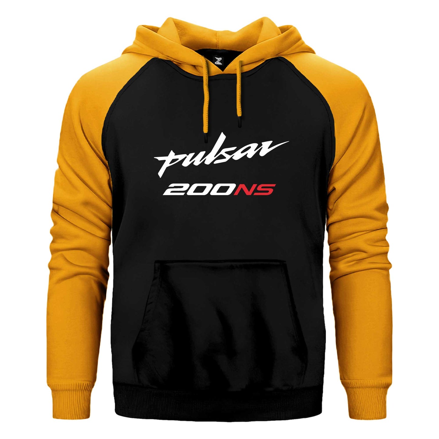 Pulsar NS200 Text Çift Renk Reglan Kol Sweatshirt / Hoodie