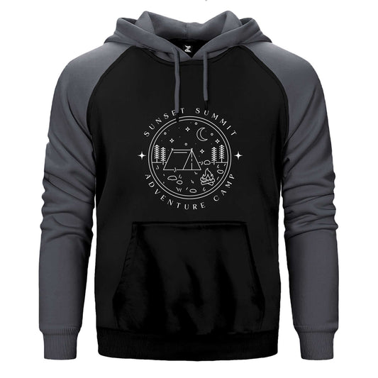 Adventure Camp Çift Renk Reglan Kol Sweatshirt / Hoodie