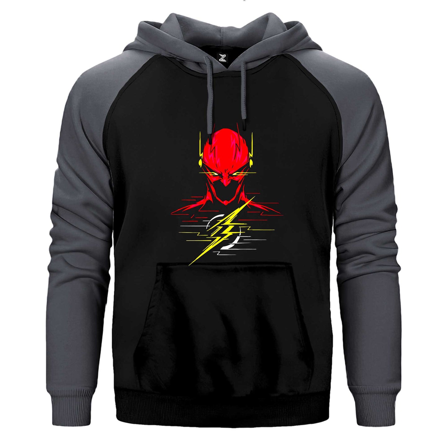 Flash Çift Renk Reglan Kol Sweatshirt / Hoodie