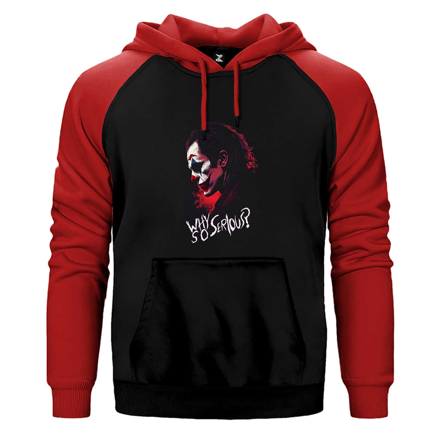 Joker Çift Renk Reglan Kol Sweatshirt / Hoodie