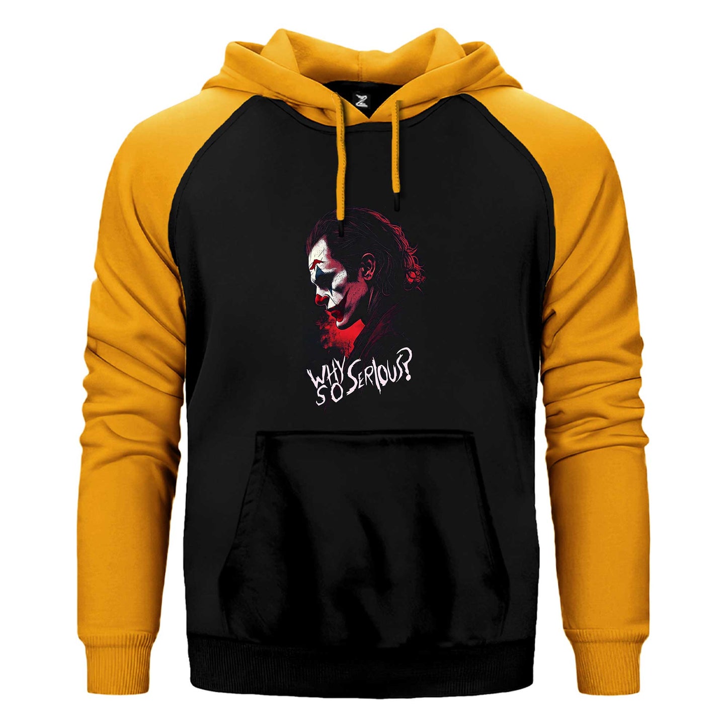 Joker Çift Renk Reglan Kol Sweatshirt / Hoodie