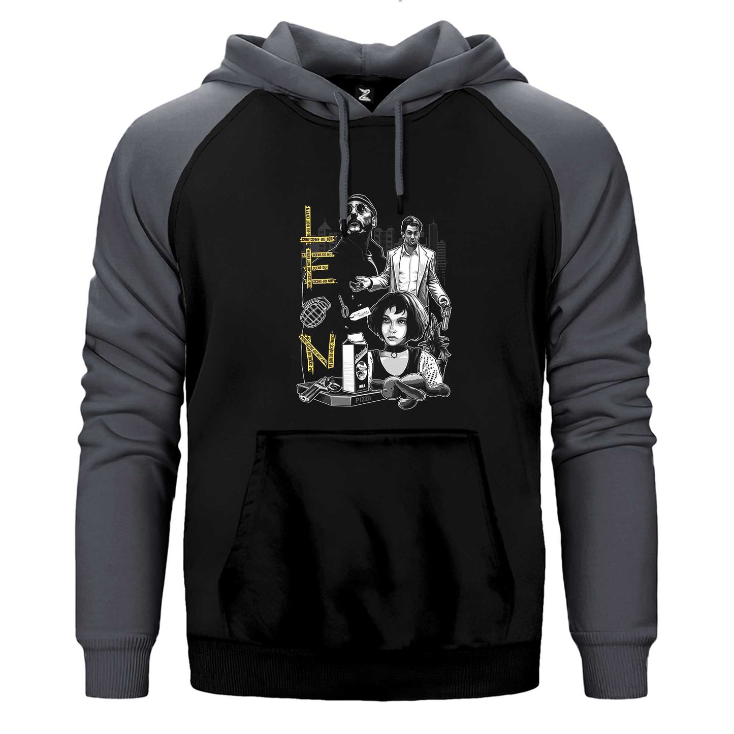 Leon Çift Renk Reglan Kol Sweatshirt / Hoodie