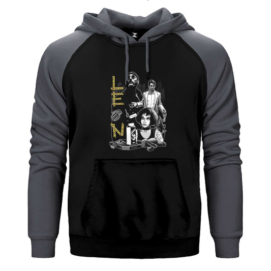 Leon Çift Renk Reglan Kol Sweatshirt / Hoodie