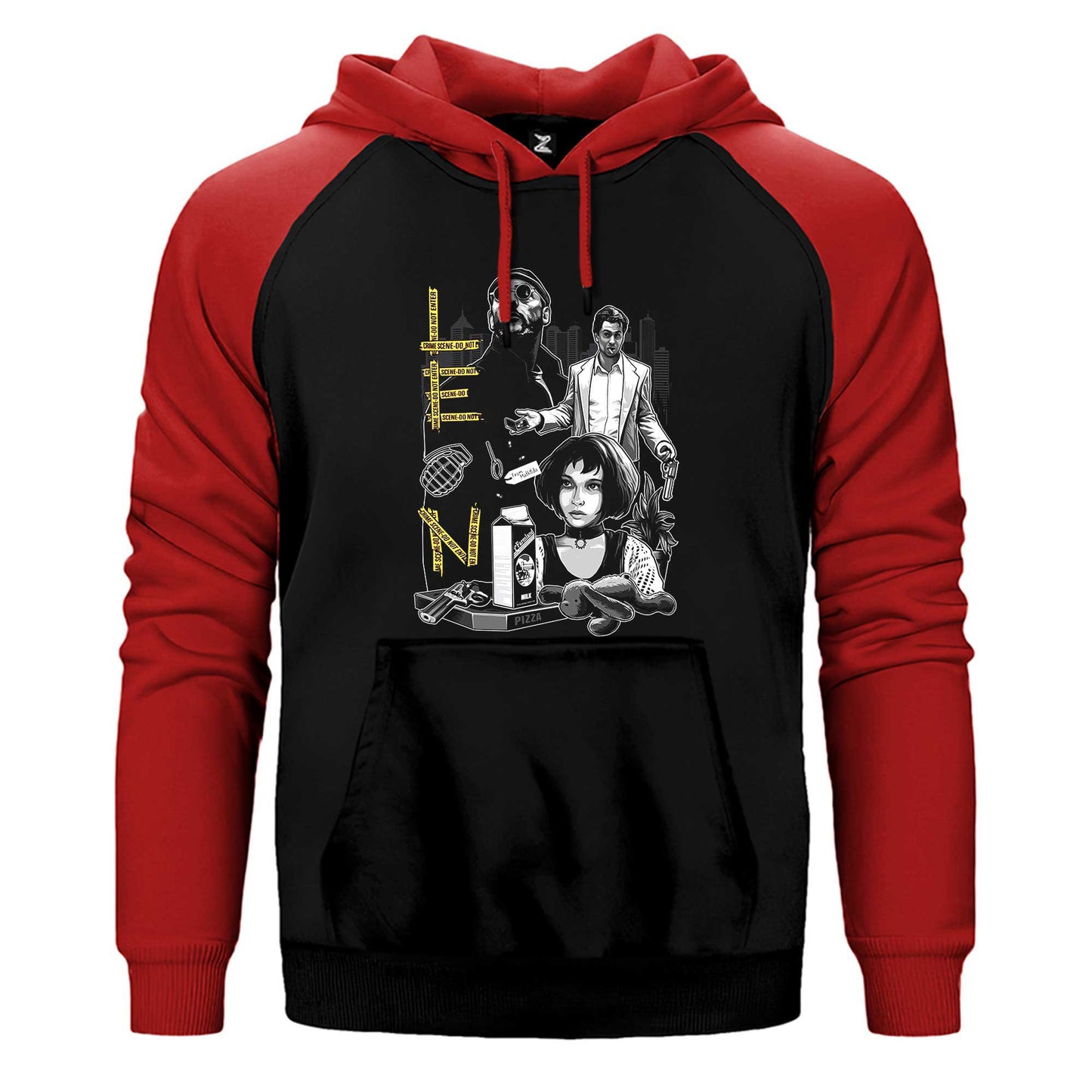 Leon Çift Renk Reglan Kol Sweatshirt / Hoodie