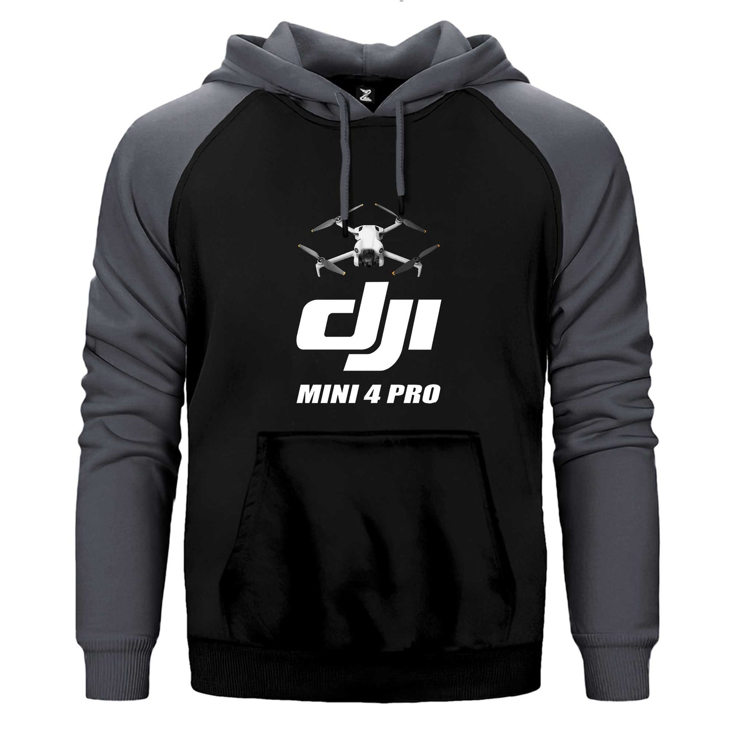 Dji Mini 4 Pro Çift Renk Reglan Kol Sweatshirt / Hoodie
