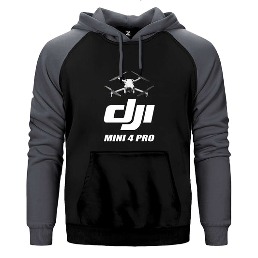 Dji Mini 4 Pro Çift Renk Reglan Kol Sweatshirt / Hoodie
