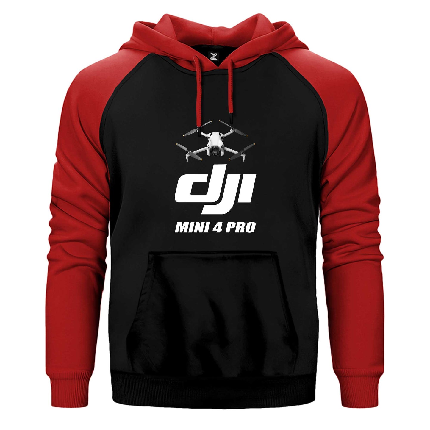 Dji Mini 4 Pro Çift Renk Reglan Kol Sweatshirt / Hoodie