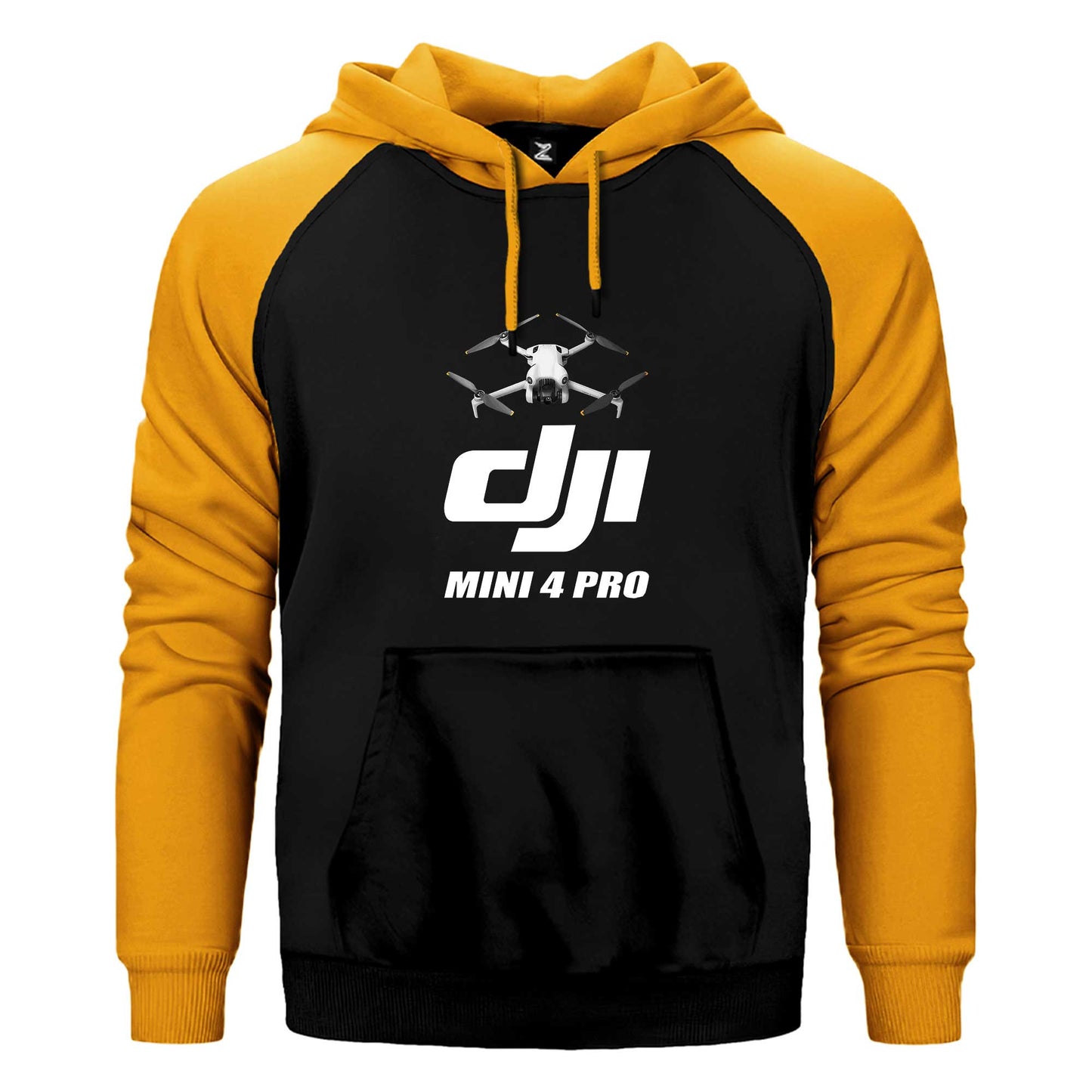 Dji Mini 4 Pro Çift Renk Reglan Kol Sweatshirt / Hoodie