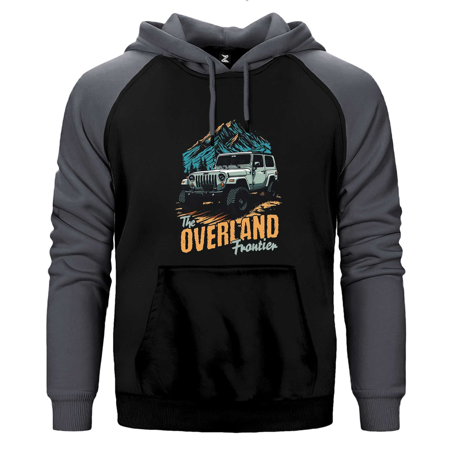 Overland Çift Renk Reglan Kol Sweatshirt / Hoodie
