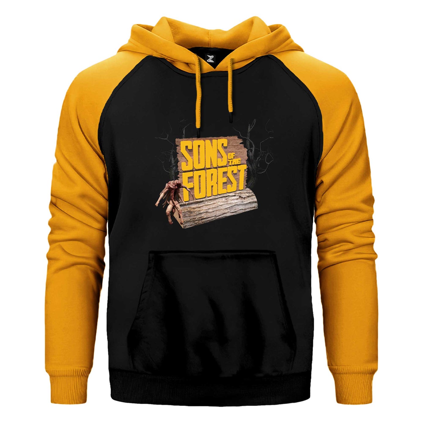 Sons Of The Forest Tree Çift Renk Reglan Kol Sweatshirt / Hoodie