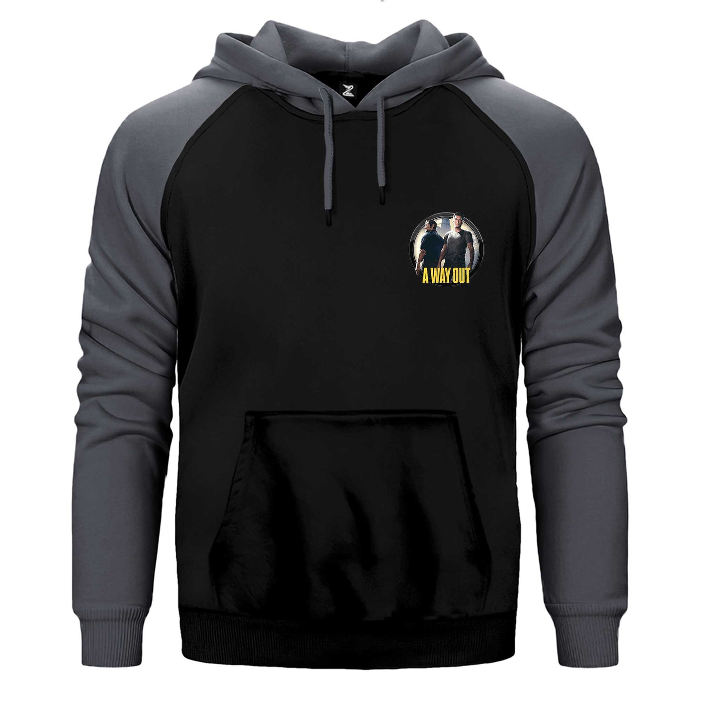 A Way Out Icon Çift Renk Reglan Kol Sweatshirt / Hoodie