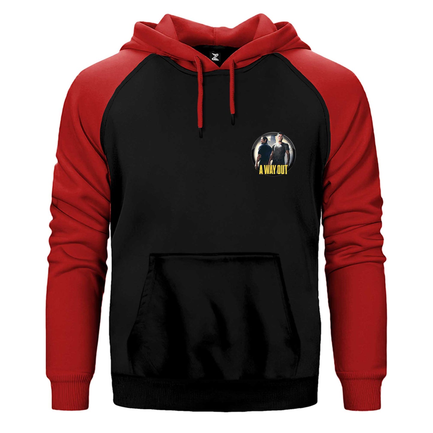 A Way Out Icon Çift Renk Reglan Kol Sweatshirt / Hoodie