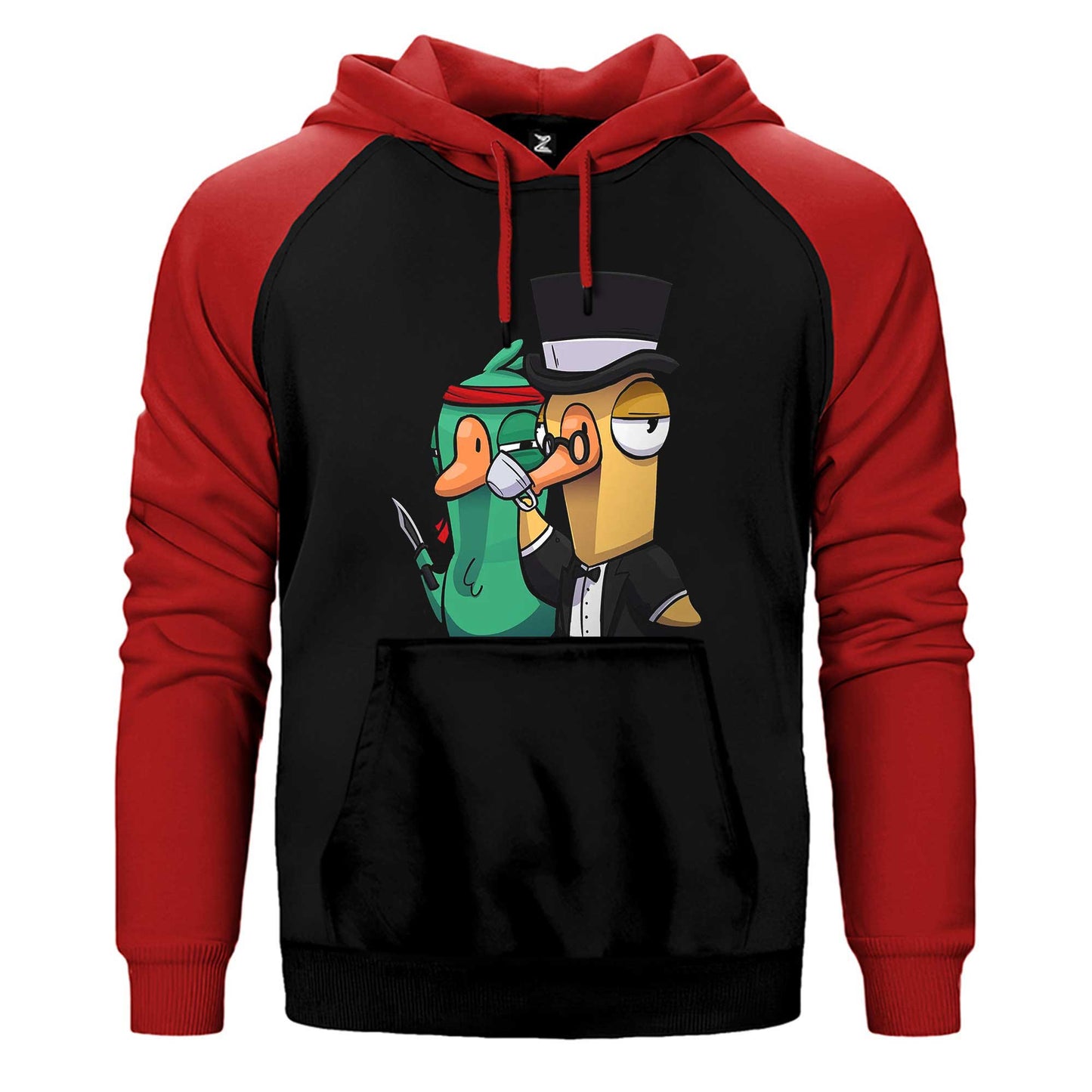 Goose Goose Duck Katil Çift Renk Reglan Kol Sweatshirt / Hoodie