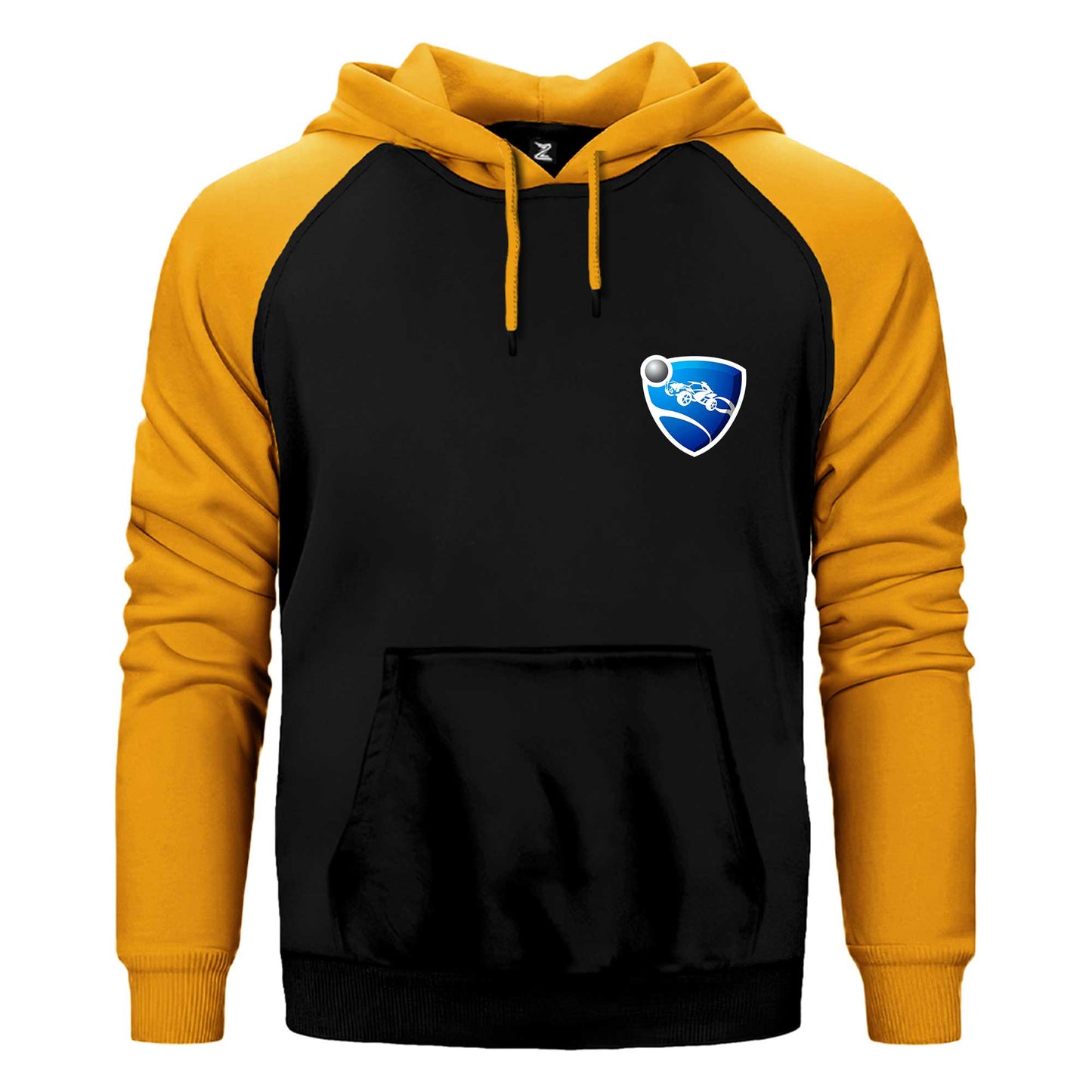 Rocket League Amblem Çift Renk Reglan Kol Sweatshirt / Hoodie