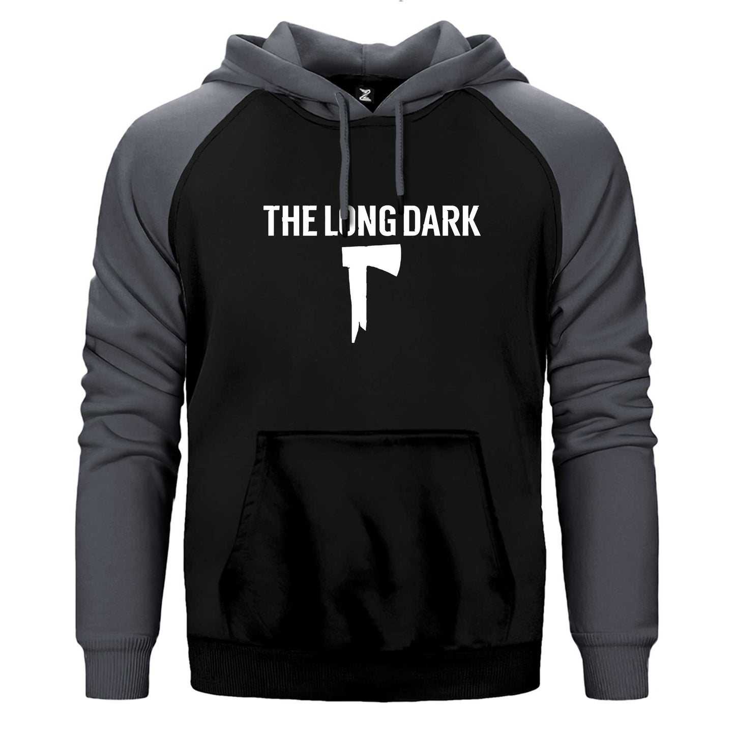 The Long Dark Logo Çift Renk Reglan Kol Sweatshirt / Hoodie