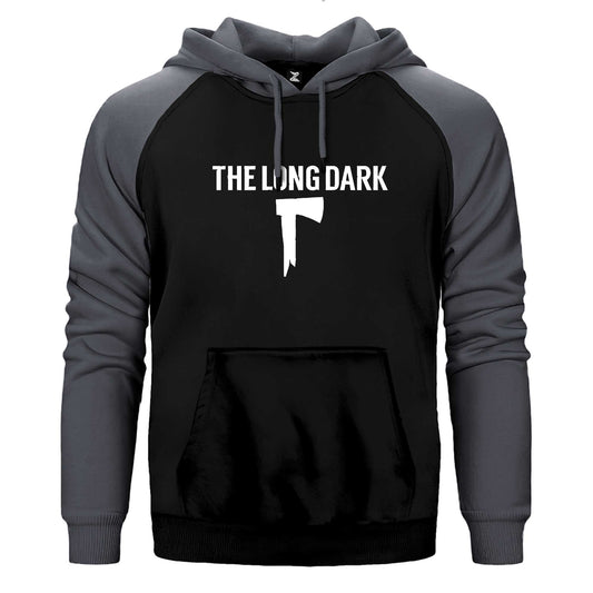 The Long Dark Logo Çift Renk Reglan Kol Sweatshirt / Hoodie