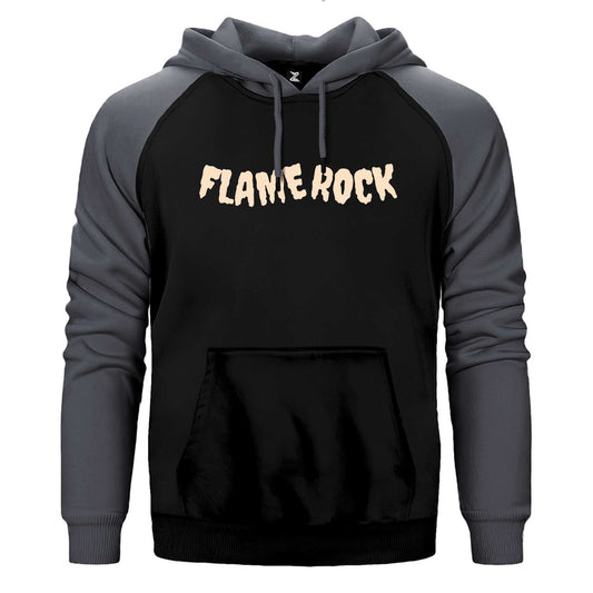 Dark Rock Musıc Çift Renk Reglan Kol Sweatshirt / Hoodie