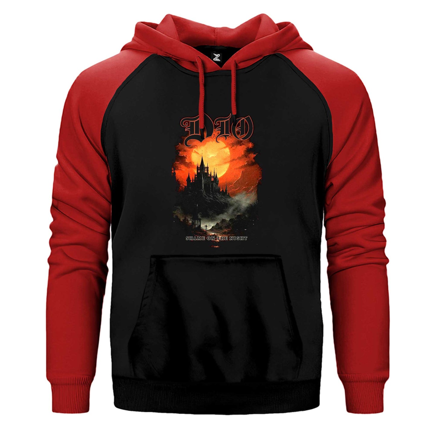 Dio Shame On The Night Çift Renk Reglan Kol Sweatshirt / Hoodie