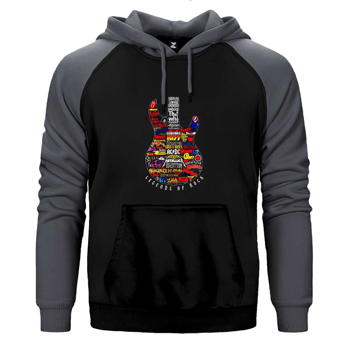 Legends Rock Çift Renk Reglan Kol Sweatshirt / Hoodie