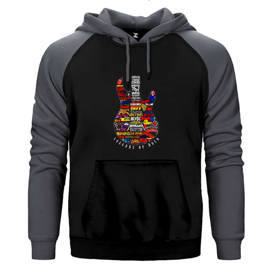 Legends Rock Çift Renk Reglan Kol Sweatshirt / Hoodie