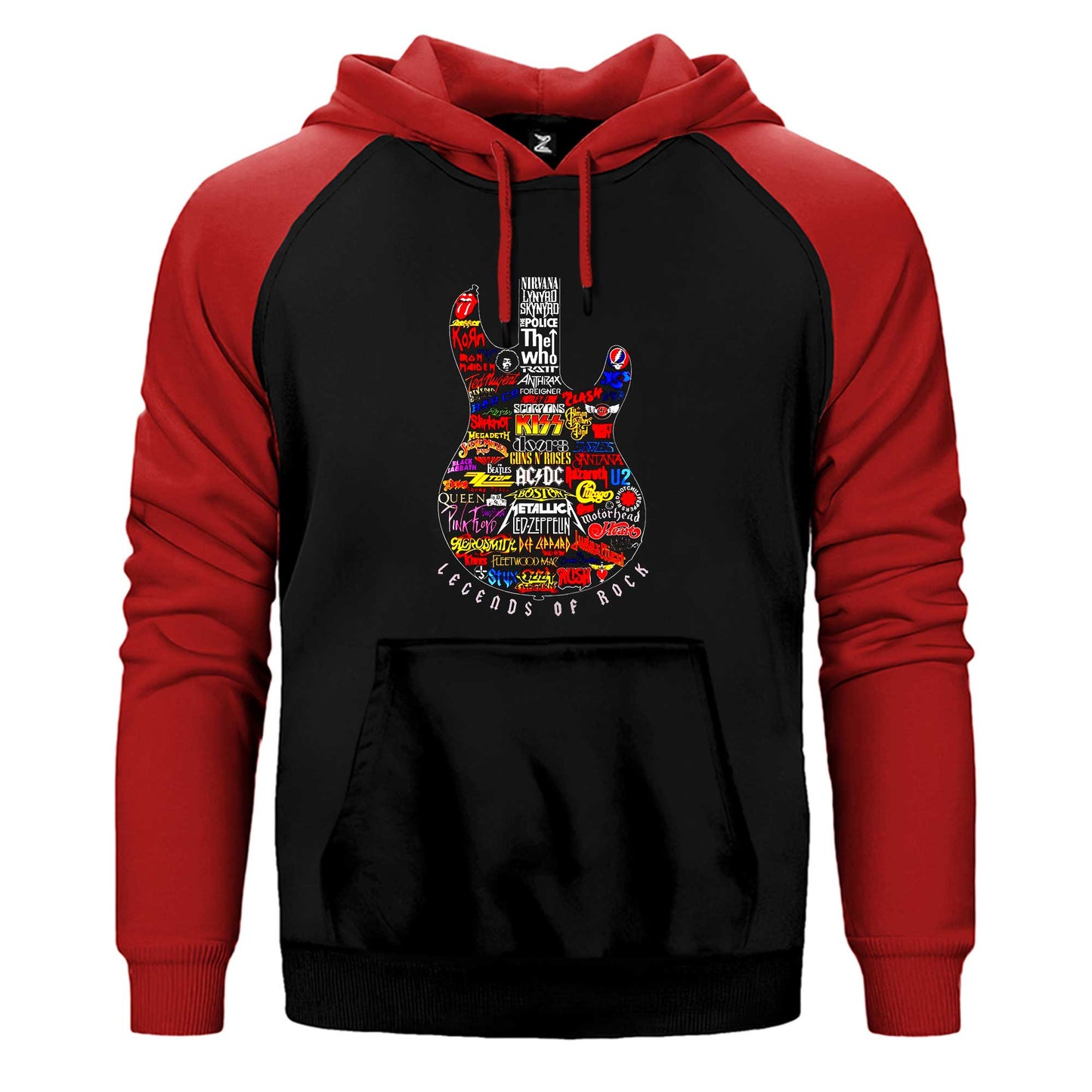 Legends Rock Çift Renk Reglan Kol Sweatshirt / Hoodie