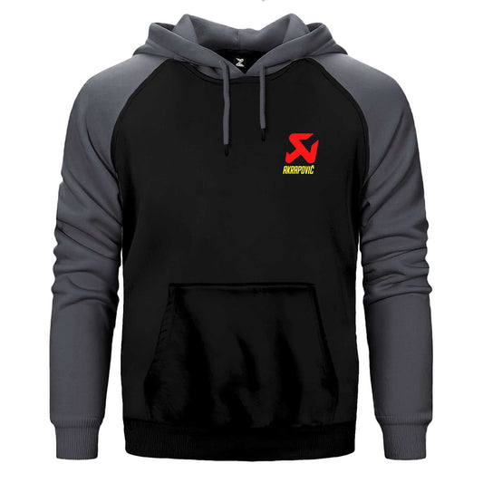 Akrapovic Logo Çift Renk Reglan Kol Sweatshirt / Hoodie