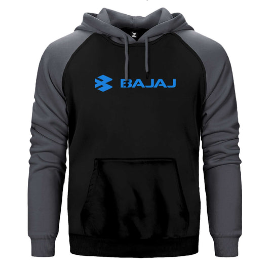 Bajaj Logo 2 Çift Renk Reglan Kol Sweatshirt / Hoodie